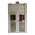 Professional Manufacturer Fire-rated Glass White Sliding Aluminum Fire Door